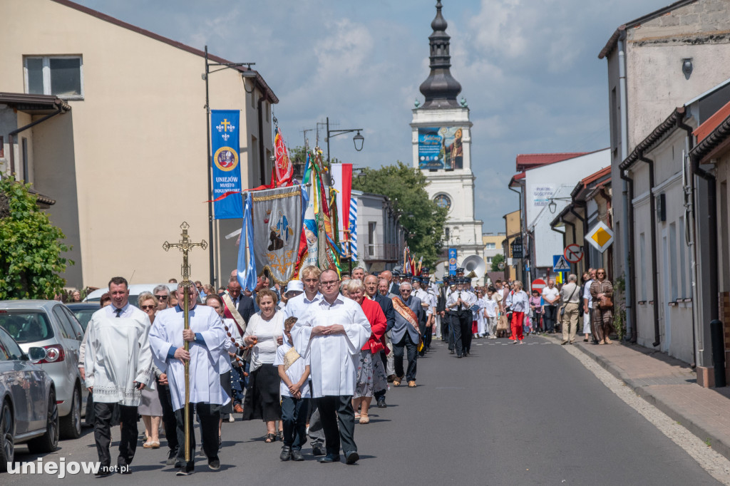Procesja Bożego Ciała w Uniejowie