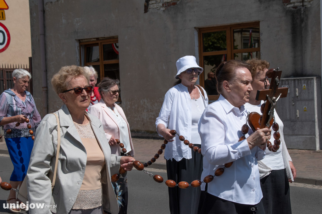 Procesja Bożego Ciała w Uniejowie