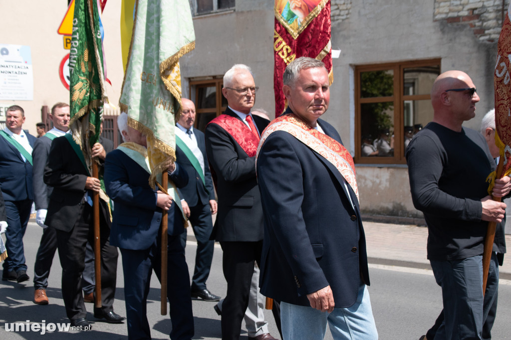 Procesja Bożego Ciała w Uniejowie