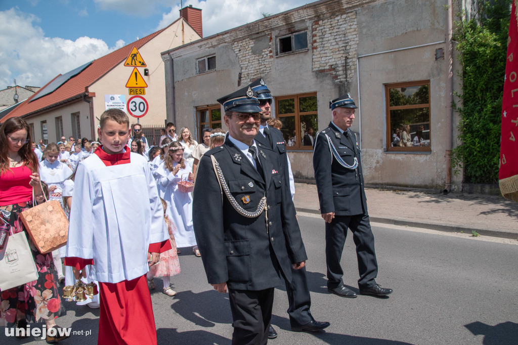 Procesja Bożego Ciała w Uniejowie