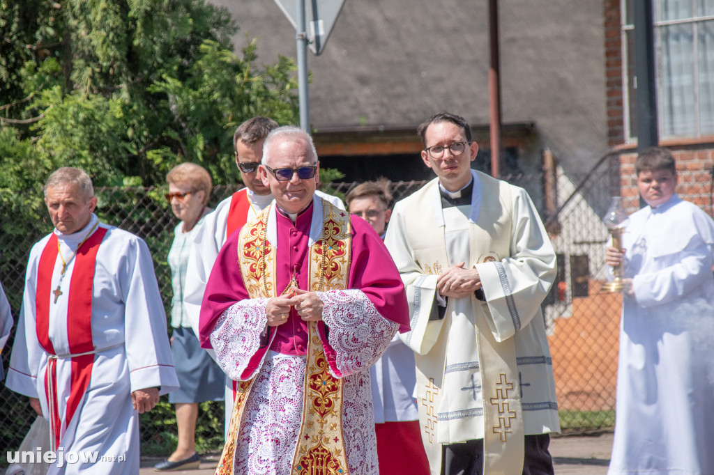 Procesja Bożego Ciała w Uniejowie