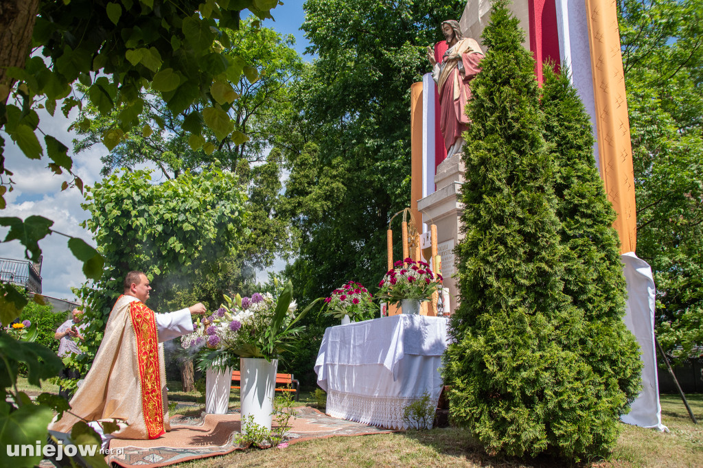 Procesja Bożego Ciała w Uniejowie