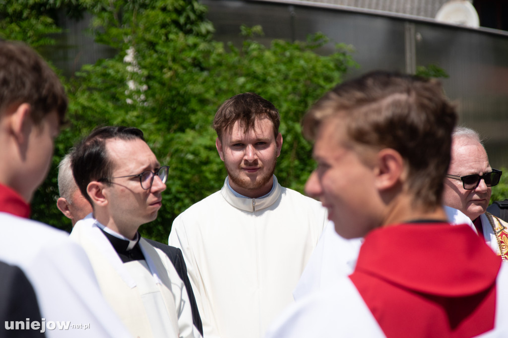 Procesja Bożego Ciała w Uniejowie