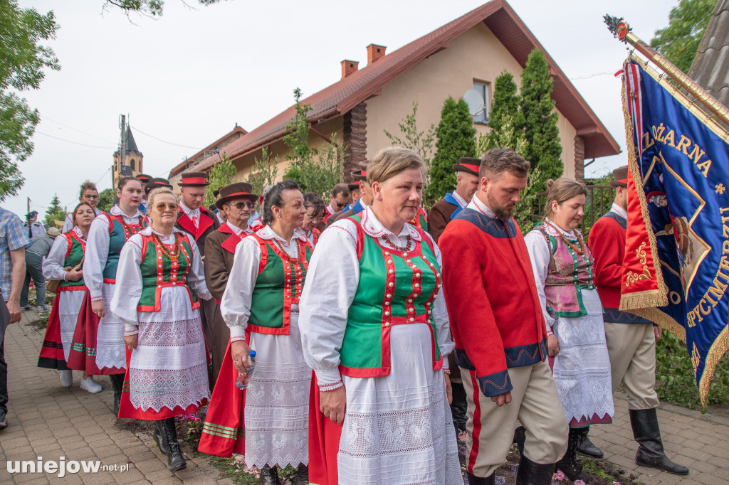Kwietne dywany i procesja Bożego Ciała Spycimierz