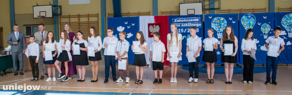 Zakończenie roku szkolnego w gminie Uniejów