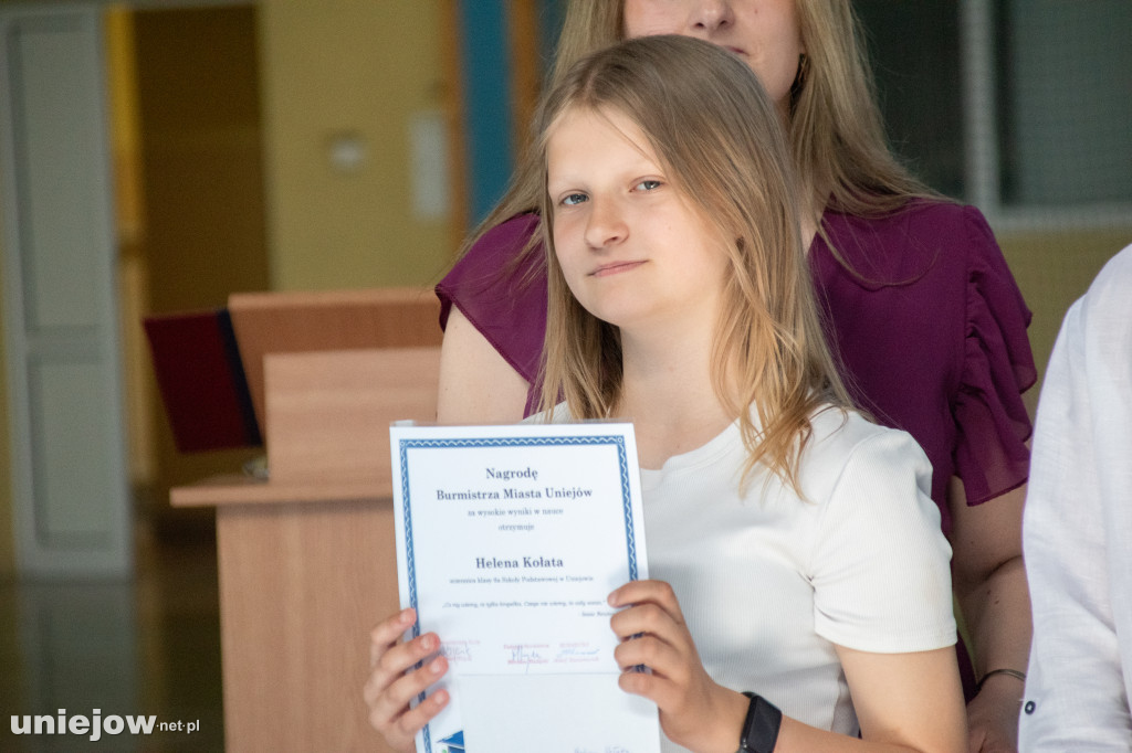 Zakończenie roku szkolnego w gminie Uniejów