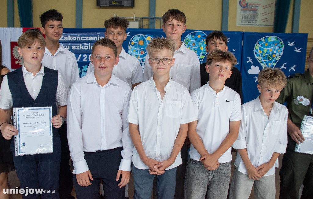 Zakończenie roku szkolnego w gminie Uniejów