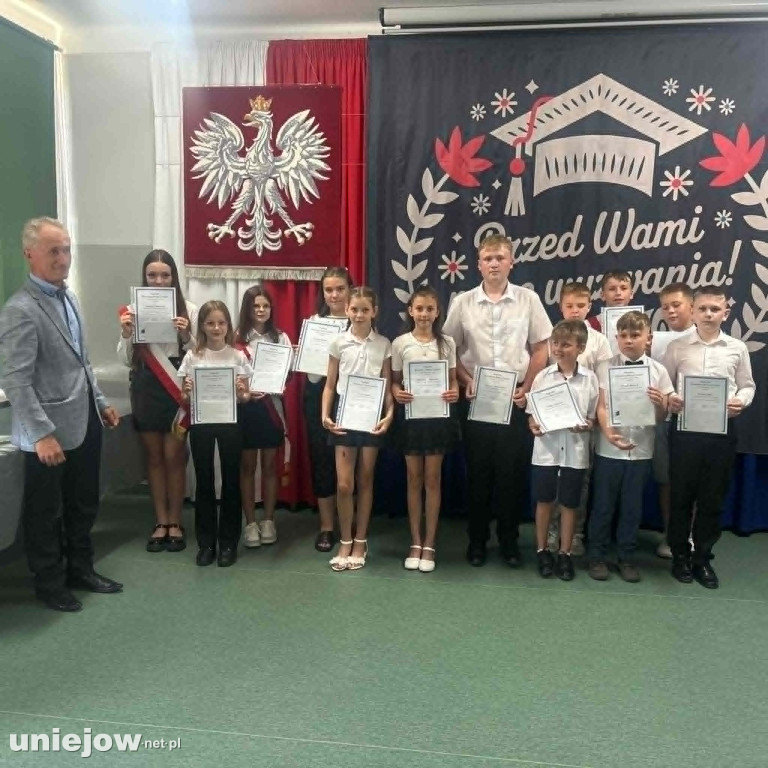 Zakończenie roku szkolnego w gminie Uniejów
