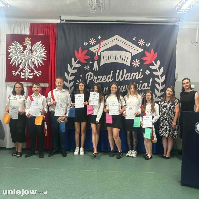 Zakończenie roku szkolnego w gminie Uniejów