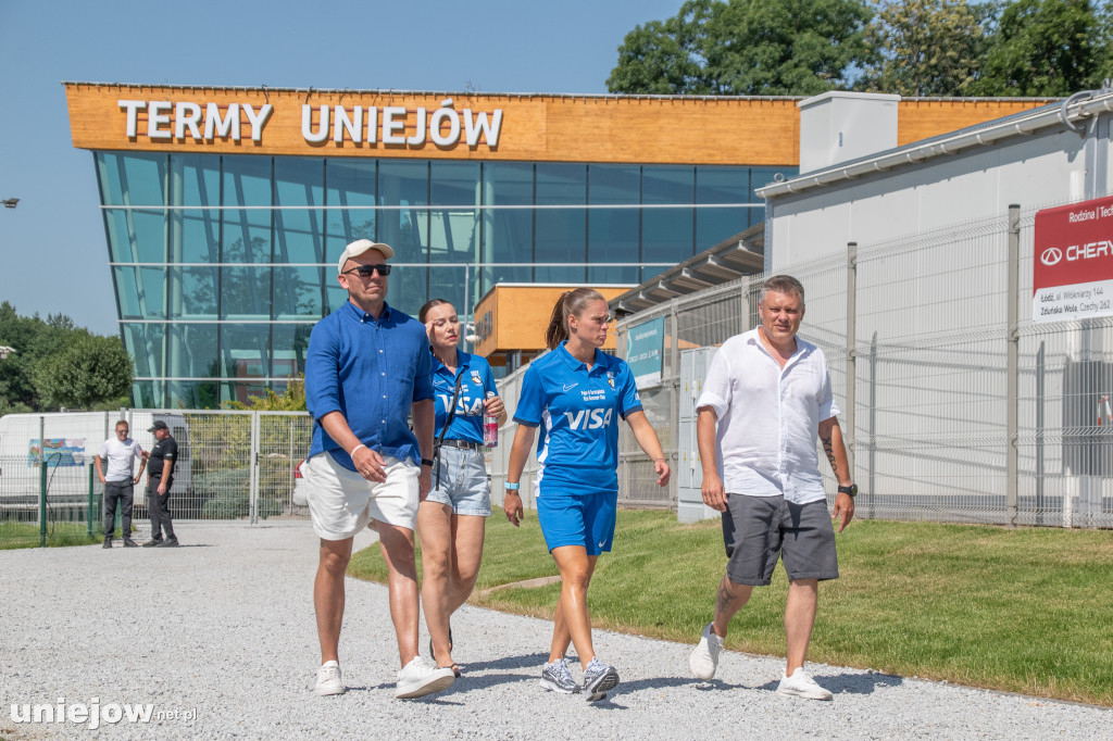 Upalna pogoda z Uniejowa na antenie DD TVN [FOTO]