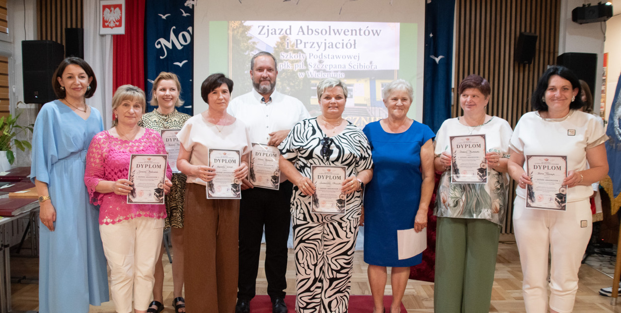 W Wieleninie zorganizoano zjazd absolwentów