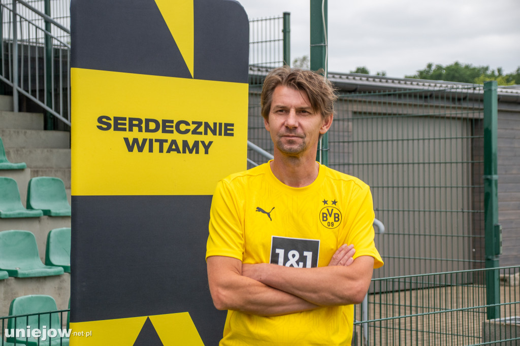 Ebi Smolarek i trenerzy Borussii Dortmund