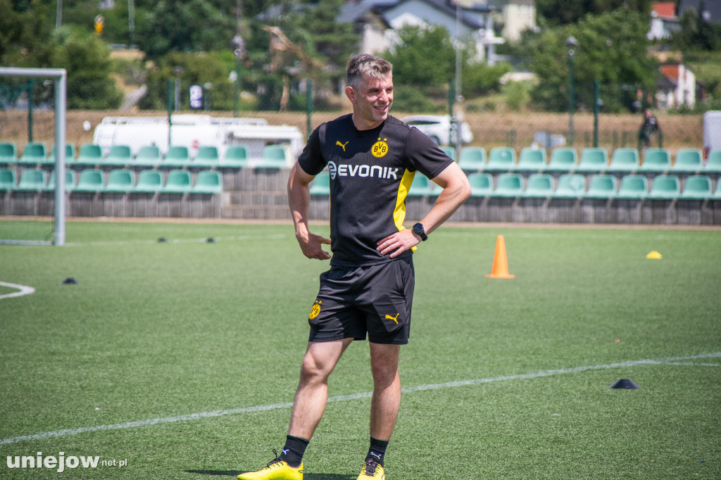 Ebi Smolarek i trenerzy Borussii Dortmund