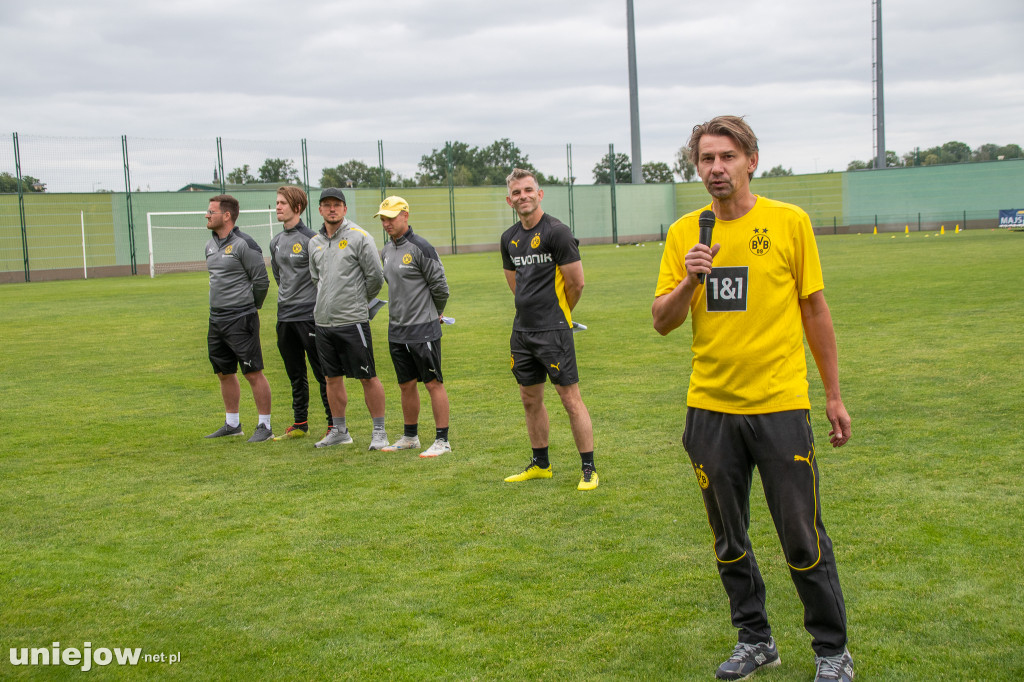 Ebi Smolarek i trenerzy Borussii Dortmund