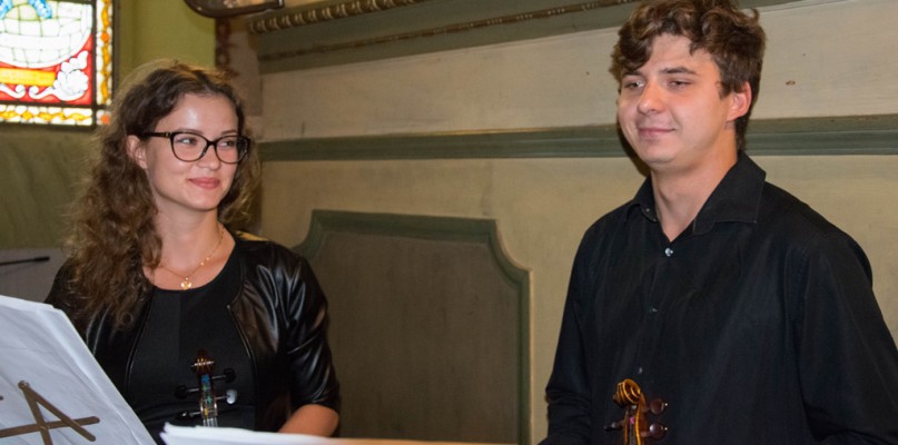 Na zdj. Marta Pasternak i Miłosz Kosmal-skprzypce