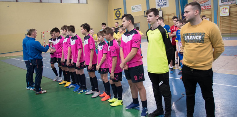 Na zdjęciu Mazur Gostynin - zwycięzca kolejnego turnieju z cyklu Termy Cup 2019.