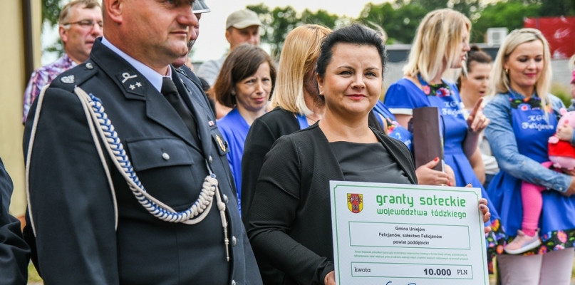 Na zdjęciu Nina Kalas - sołtys Felicjanowa.