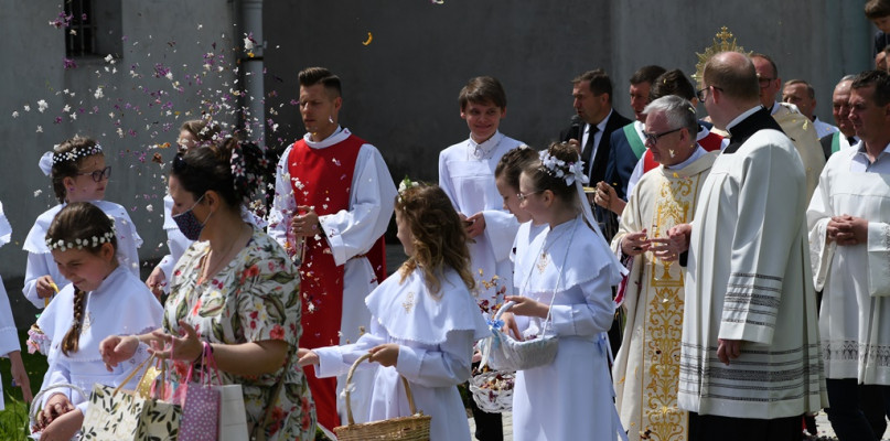 Boże Ciało w Parafii pw. Św. Floriana w Uniejowie. Fot. uniejow.net.pl