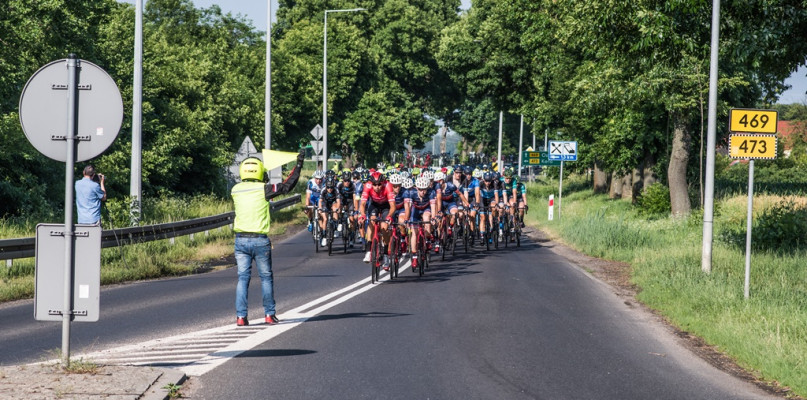 Uniejów na trasie 32. Międzynarodowego Wyścigu Kolarskiego Solidarności i Olimpijczyków