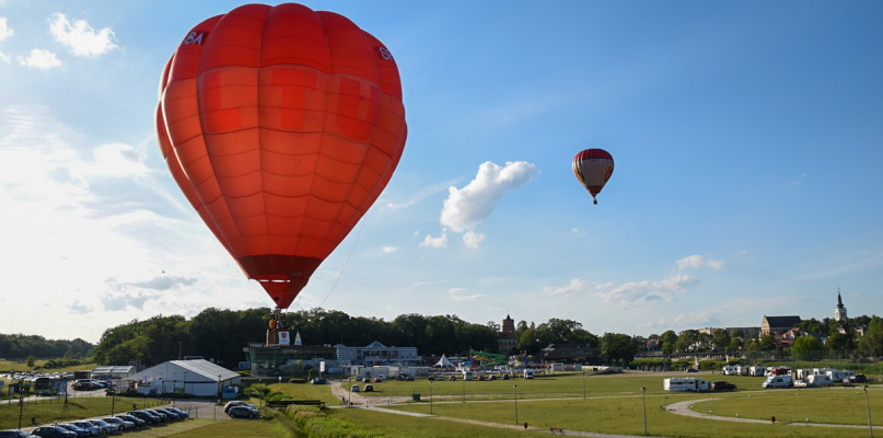 Powiatowa Fiesta Balonowa w Uniejowie potrwa od dziś do piątku 17 czerwca. Fot. Michał Kubacki