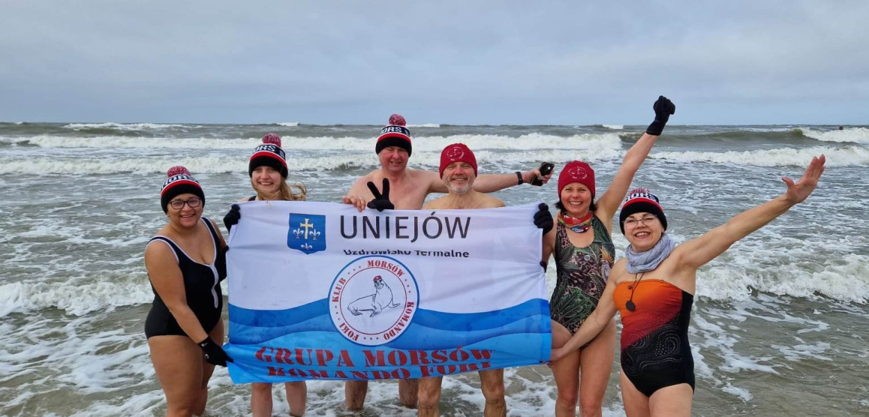 Komando Foki z Uniejowa  w Mielnie. Fot. z archiwum klubu.