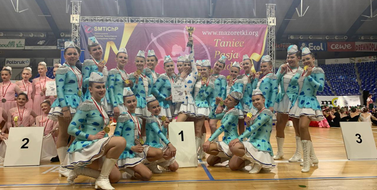 Mażoretki z Uniejowa Mistrzyniami Polski