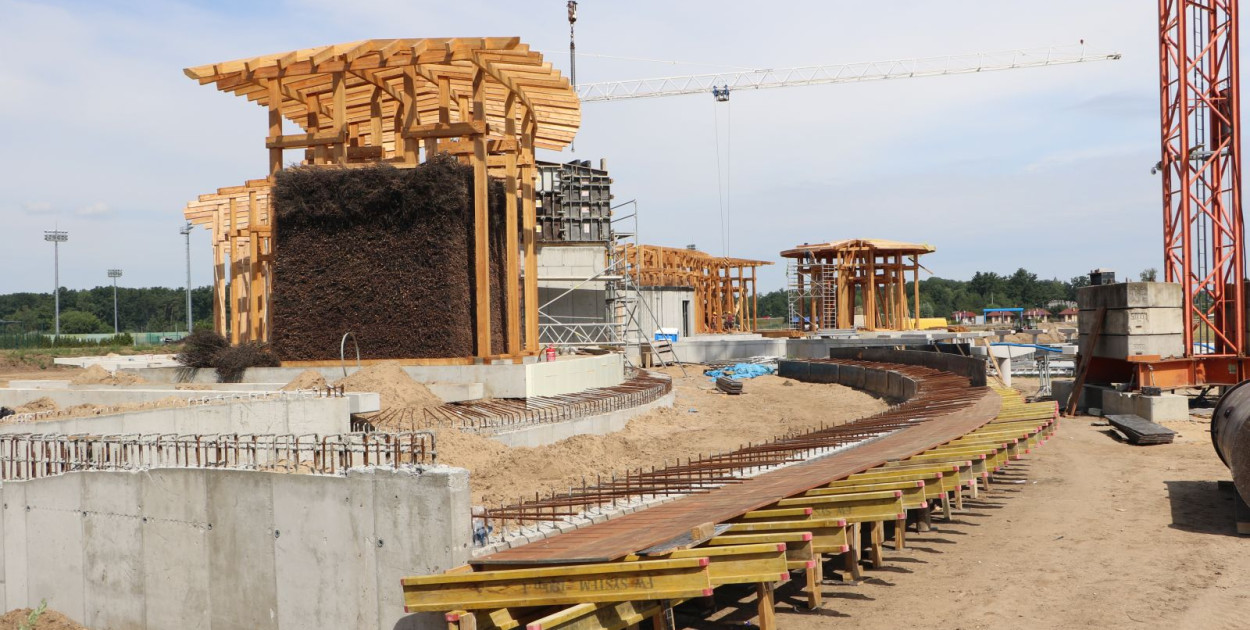 Trwa budowa tężni z pijalnią wody geotermalnej. Na jakim etapie jest inwestycja?