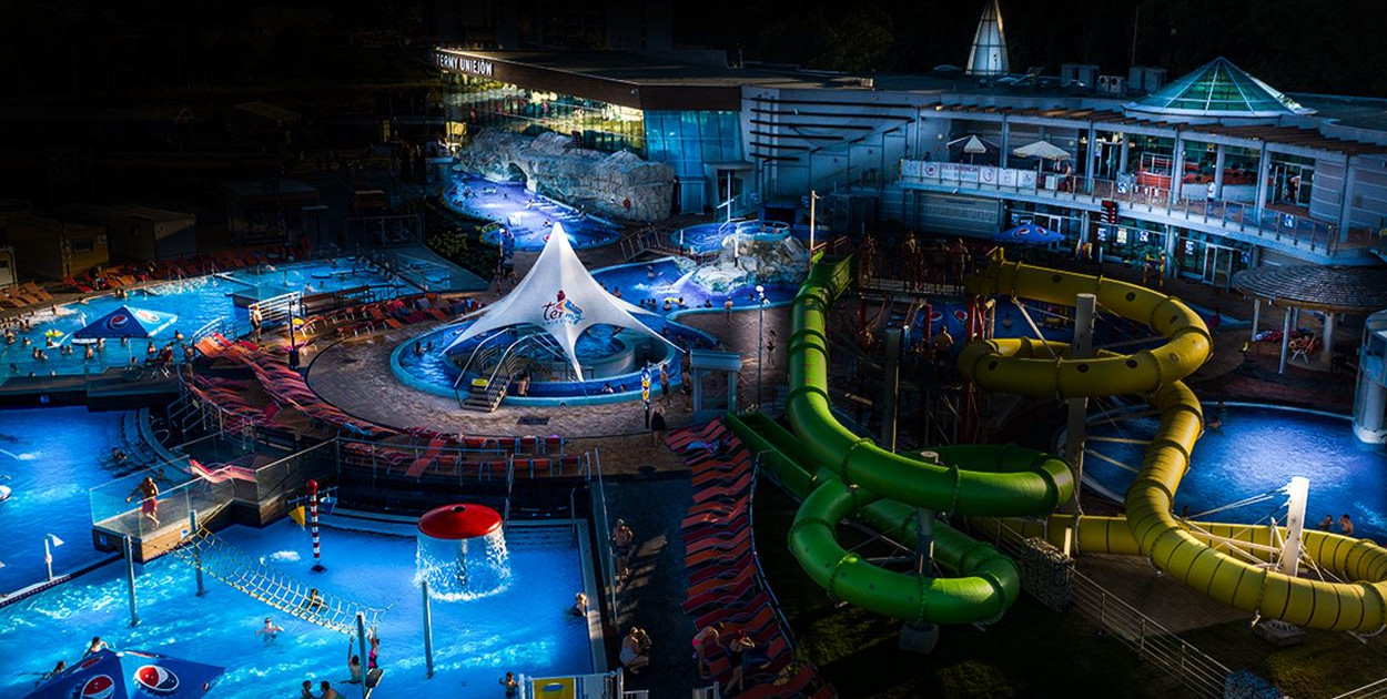 Nocne kąpiele i seanse saunowe już w listopadzie na Termach Uniejów