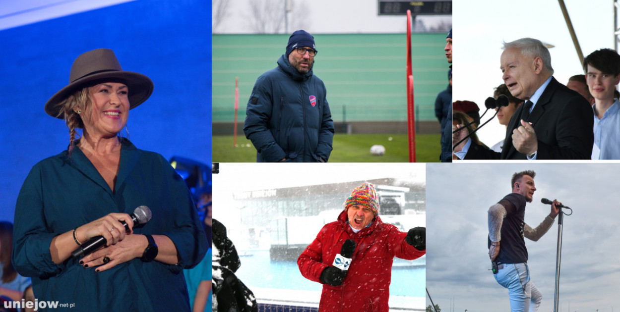 Nie tylko gwiazdy w mijającym roku odwiedziły Uniejów. Wśród znanych osób pojawił się także prezes Prawa i Sprawiedliwości Jarosław Kaczyński.