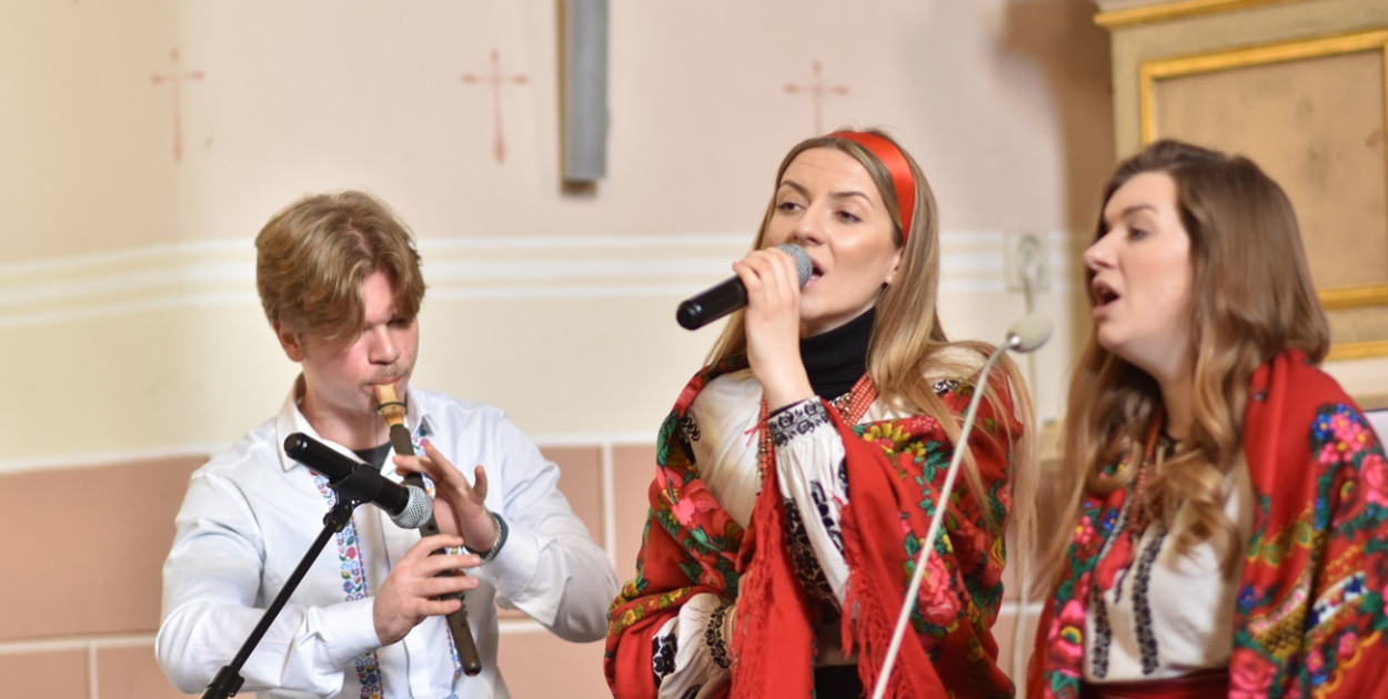 Ukraiński zespół ,,Zbrucz" wystąpił w Uniejowie [WIDEO]