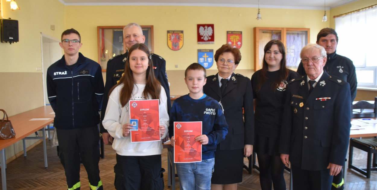 Młodzież zapobiega pożarom, czyli kto wygrał gminne eliminacje turnieju