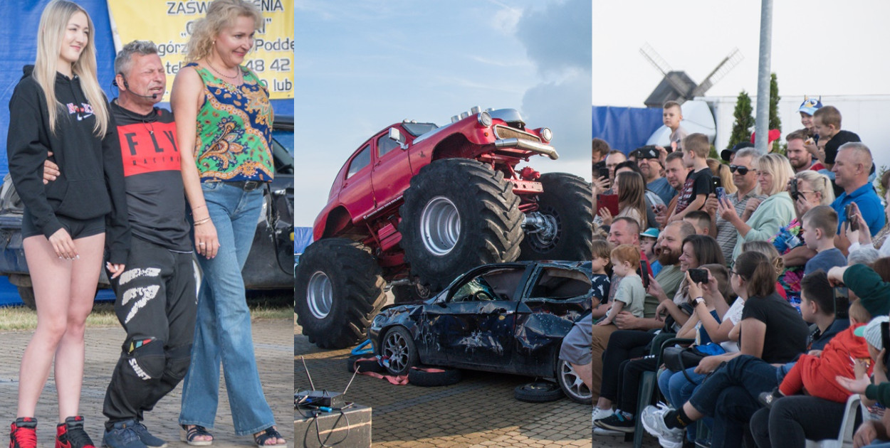 Samochodowa ekipa ,,Monster Truck Show Chaloupka" wystąpiła w Uniejowie [ZDJĘCIA]