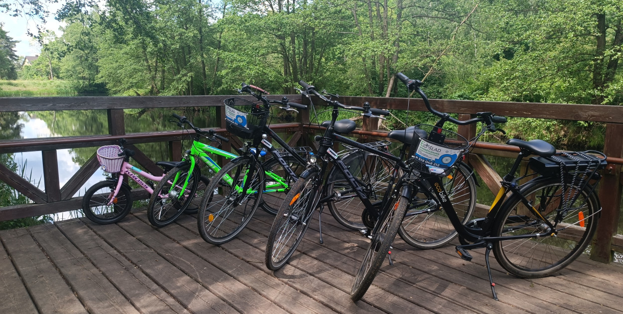 W Uniejowie wypożyczysz rowery i nie tylko. Zobacz ofertę Wypożyczalni Ekoślad