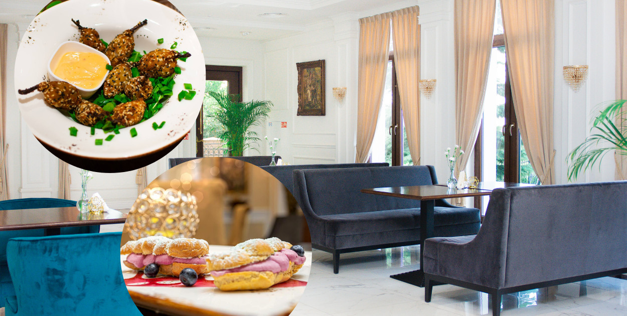 Restauracja Pałac Uniejów z nowym menu. Co zjemy w lokalu z widokiem na rzekę?