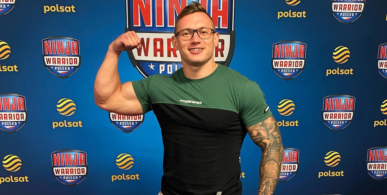 Występ Bartka w Ninja Warrior Polska zobaczymy we wtorek, 14 marca 2023 r. o godz. 20.00.  Zdjęcie archiwum prywatne.