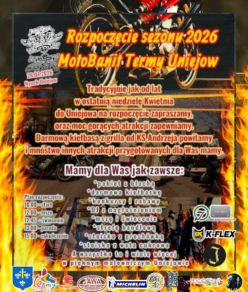 materiały organizatora