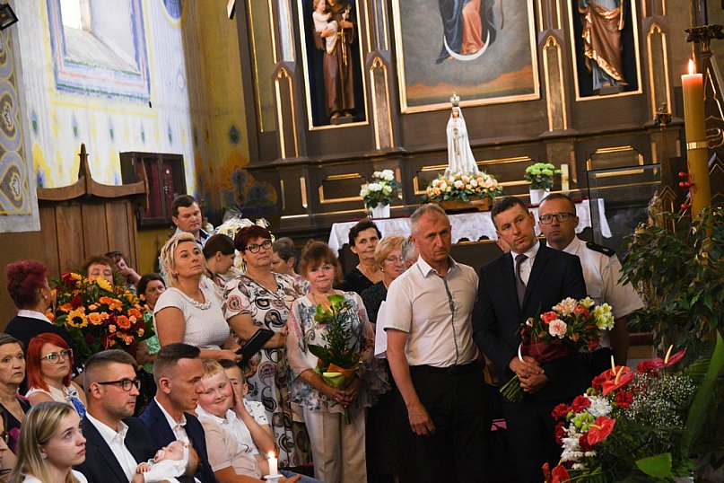 Pożegnanie księży w Uniejowie i Wilamowie