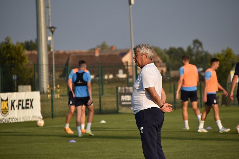 Zawodnicy Dynama Kijów trenują w Uniejowie