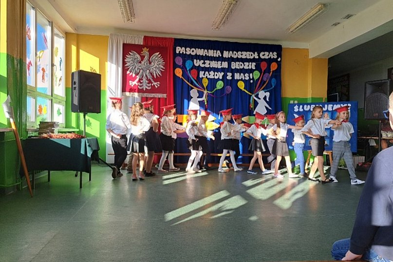 W Wilamowie odbyło się uroczyste ślubowanie pierwszoklasistów