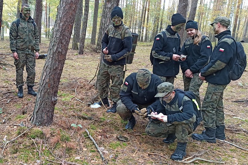 Finał kolejnego projektu klasy mundurowej LO w Poddębicach