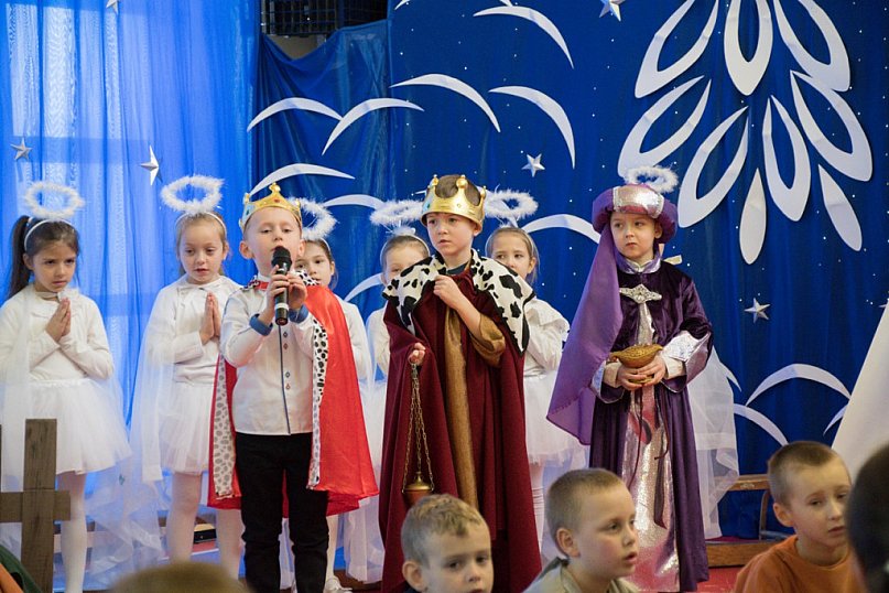 Przedszkolaki w Uniejowie przygotowały Jasełka