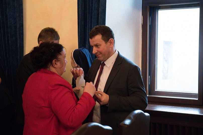 W Uniejowie podzielili się opłatkiem,