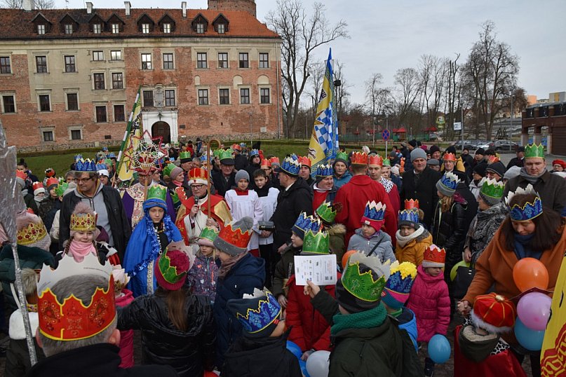 Orszak Trzech Króli 2023 w Uniejowie