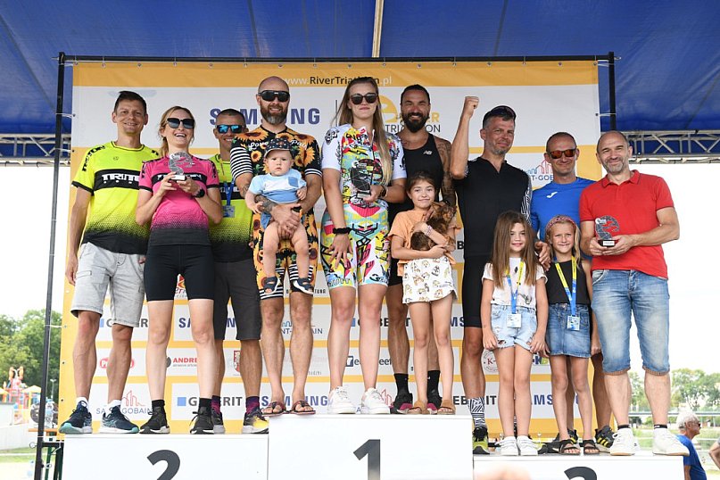 Samsung River Triathlon 2023 cz.2 bieg, meta, podsumowanie