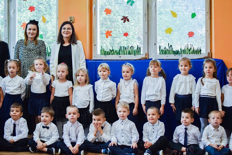 Pasowanie na przedszkolaka w uniejowskim przedszkolu