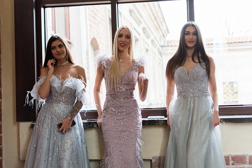 Uczestniczki konkursu Angel of Poland na zgrupowaniu w Uniejowie