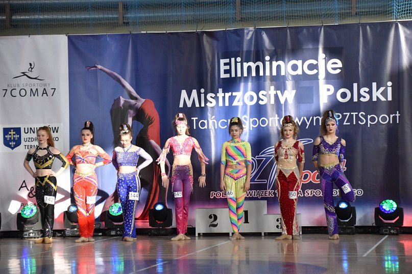 W Uniejowie trwają Eliminacje Mistrzostw Polski PZTSport w Tańcu Sportowym