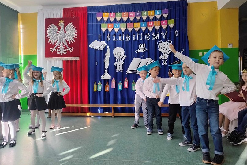 Uroczyste Pasowanie na Ucznia w Wilamowie