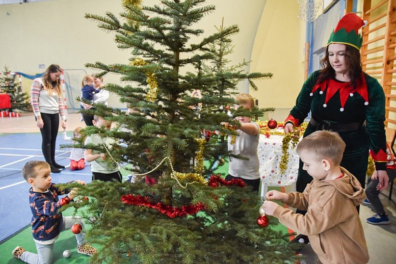 Gminne Mikołajki zorganizowano w Uniejowie