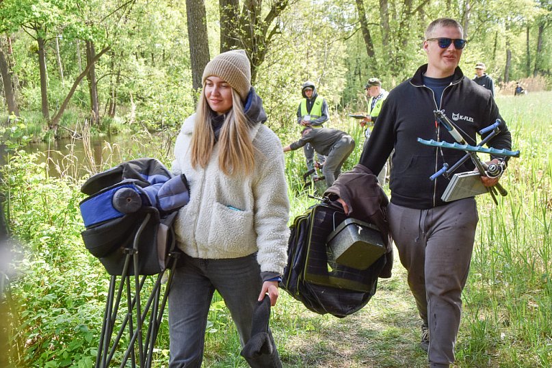 Wędkarska rywalizacja o Puchar Prezesa w Uniejowie [ZDJĘCIA]